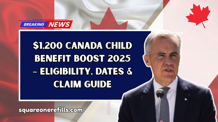$1,200 Canada Child Benefit Boost 2025 – Eligibility, Dates & Claim Guide