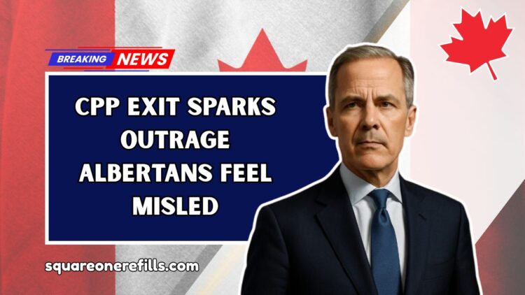 CPP Exit Plan Sparks Controversy- Albertans Accuse Government Of Misleading Public