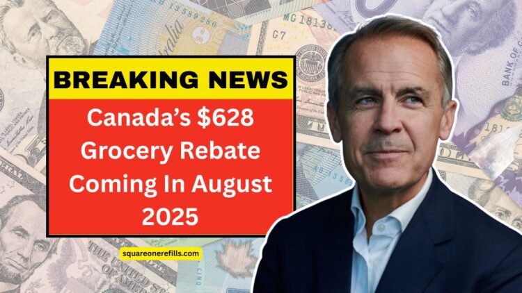 Canada’s $628 Grocery Rebate Coming In August 2025 – Eligibility, CRA Payout Details & What You Must Know